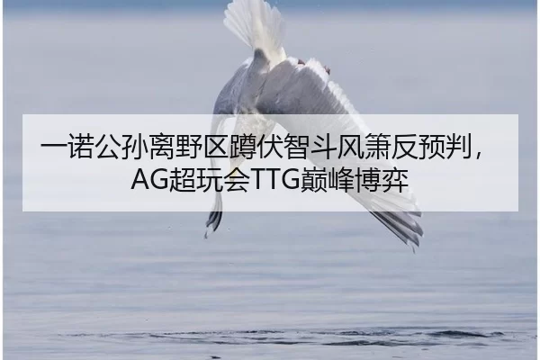 一诺公孙离野区蹲伏智斗风箫反预判，AG超玩会TTG巅峰博弈